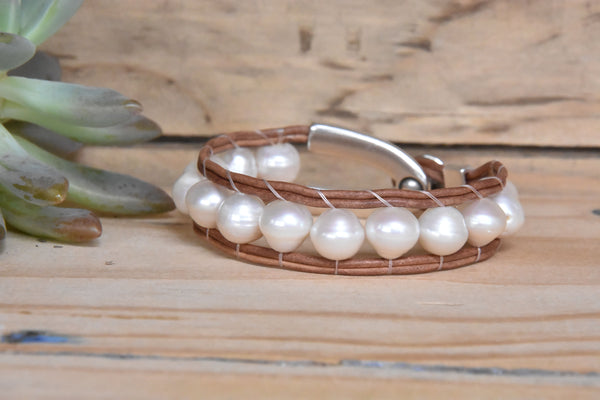 Large Freshwater Pearl Bracelet