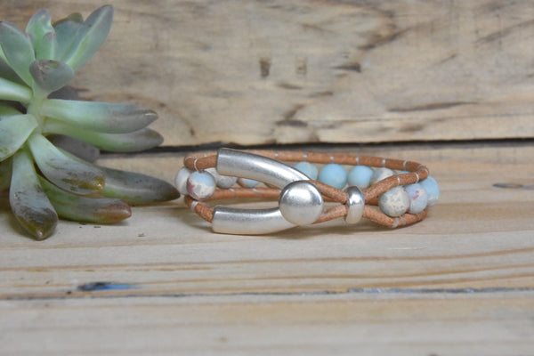 Blue Jasper Bracelet