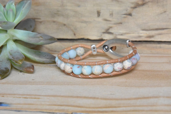 Blue Jasper Bracelet