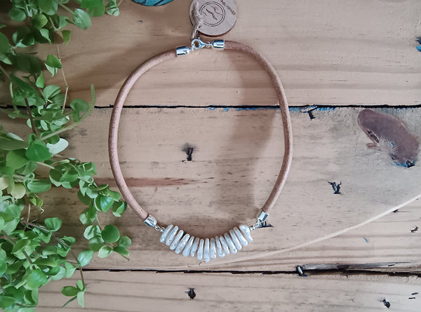 Odd Shaped Pearl Necklace
