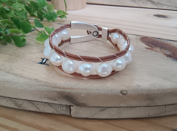 Large Freshwater Pearl Bracelet