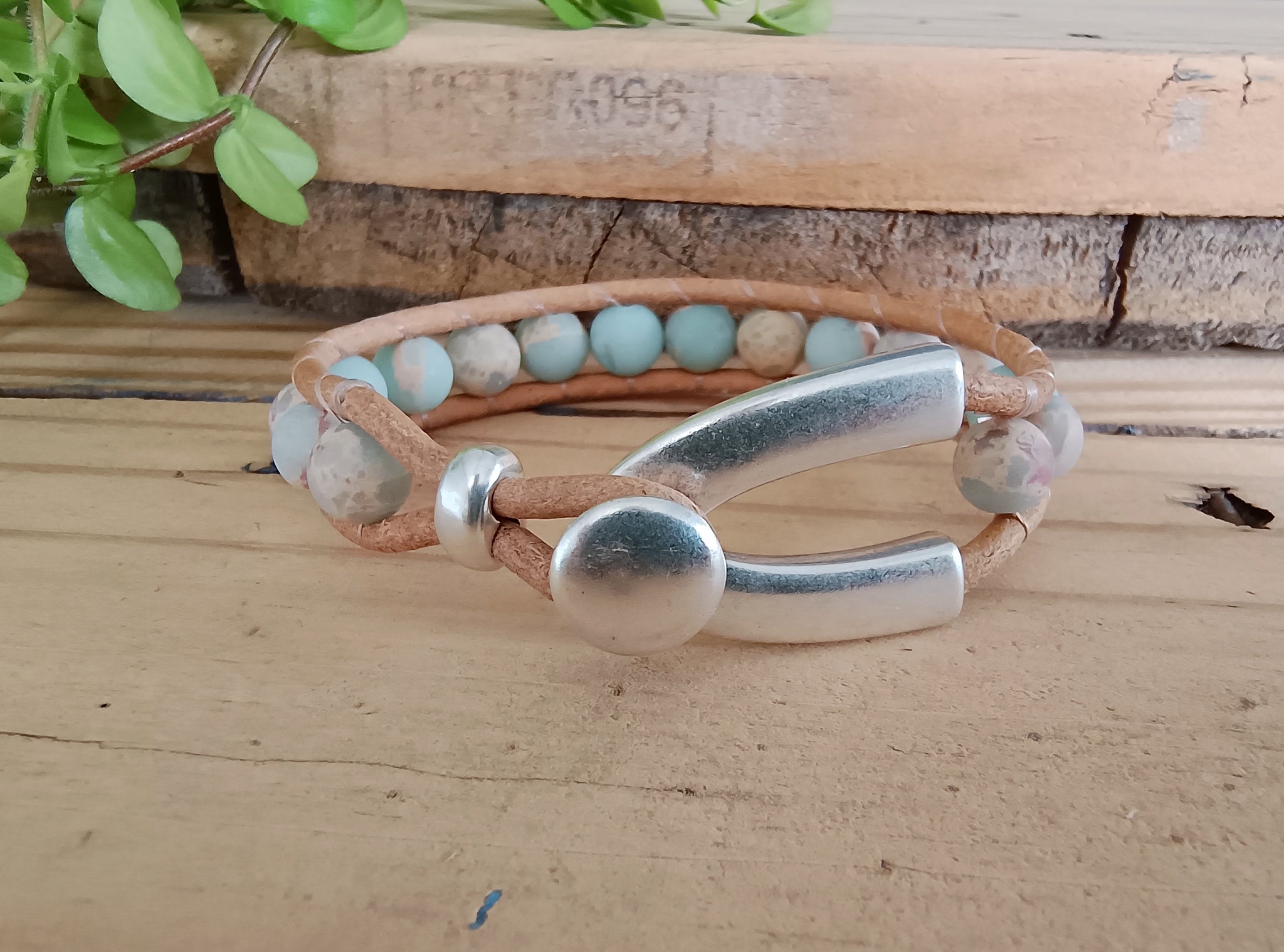 Blue Jasper Bracelet