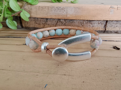 Blue Jasper Bracelet