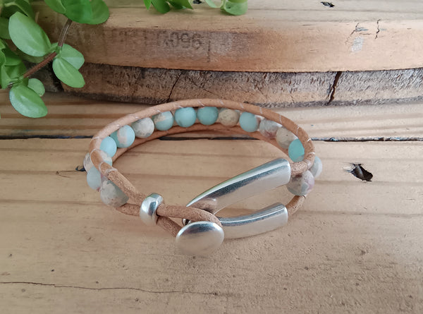 Blue Jasper Bracelet